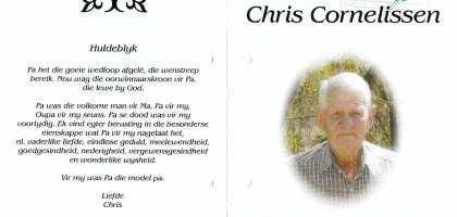 CORNELISSEN-Christiaan-Brand-Nn-Chris-1925-2007-M