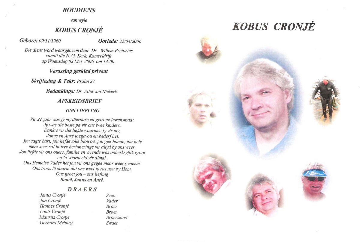 CRONJÉ-Kobus-1960-2006-M_1
