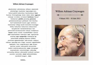 CRUYWAGEN-Willem-Adriaan-Nn-Willem-1921-2013-M_1