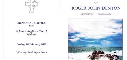 DENTON-Roger-John-1960-2012-M