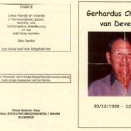 DEVENTER-VAN-Gerhardus-Christiaan-1928-2005-M_99