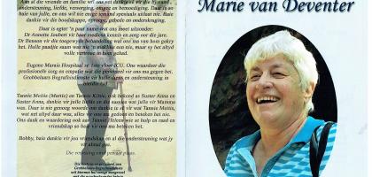 DEVENTER-VAN-Maria-Magdalena-Elizabeth-Nn-Marie-nee-Cronjé-1948-2015-F