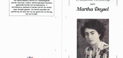 DEYSEL-Martha-Susanna-Nn-Martha-1934-2011-F