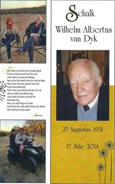 DYK-VAN-Schalk-Wilhelm-Albertus-Nn-Schalk-1931-2014-M