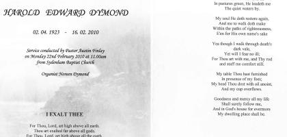 DYMOND-Harold-Edward-1923-2010-M