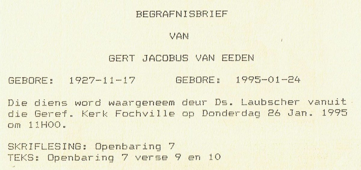 EEDEN-VAN-Gert-Jacobus-1927-1995-M-99