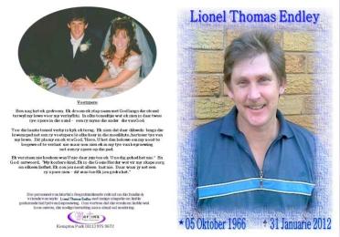 ENDLEY-Lionel-Thomas-1966-2012-M