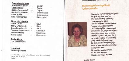 ENGELBRECHT-Maria-Magdalena-nee-Nienaber-1933-2007-F