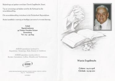 ENGELBRECHT-Wattie-1928-2011-M