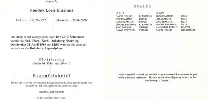 ERASMUS-Hendrik-Louis-1912-1994-M