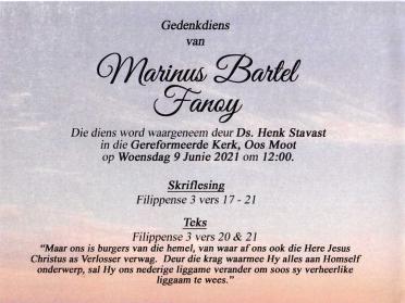 FANOY-Marinus-Bartel-1964-2021-M-95