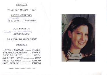 FERREIRA-Lynne-1981-1999-F