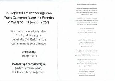 FERREIRA-Maria-Catharina-Jacomina-Nn-Ria-nee-DuPlessis-1930-2019-F-02