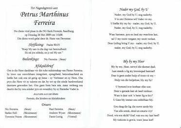 FERREIRA-Petrus-Marthinus-Nn-Pieter-1943-2009-M_2