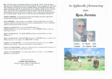 FERREIRA-Rens-1932-2009-M