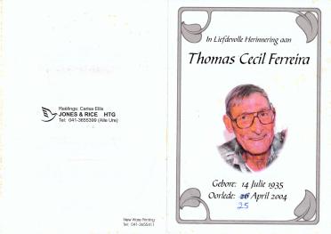 FERREIRA-Thomas-Cecil-1935-2004-M