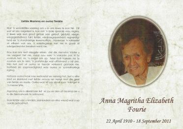 FOURIE-Anna-Magritha-Elizabeth-Nn-OumaTienkie-1910-2011-F