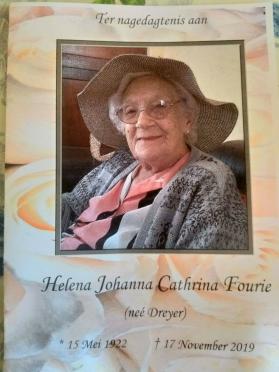 FOURIE-Helena-Johanna-Cathrina-nee-Dreyer-1922-2019-F