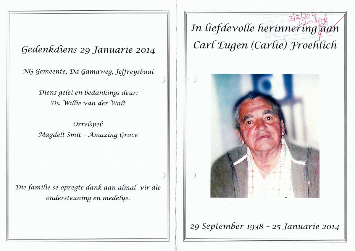 FROEHLICH-Carl-Eugen-Nn-Carlie-1938-2014-M_1