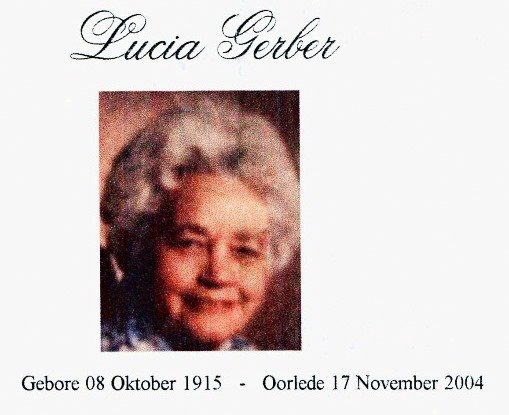 GERBER-Lucia-nee-Combrinck-X-Dreyer-XX-Opperman-1915-2004-F_100