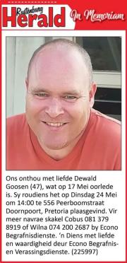 GOOSEN-Dewald-1975-2022-M