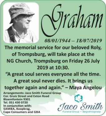 GRAHAM-Roly-1944-2019-M