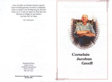 GREEFF-Cornelius-Jacobus-Nn-Greeffie-1914-2007-M