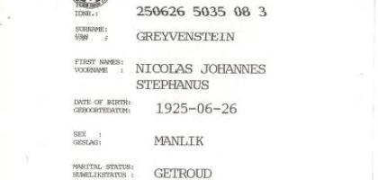 GREYVENSTEIN-Nicolas-Johannes-Stephanus-1925-1985
