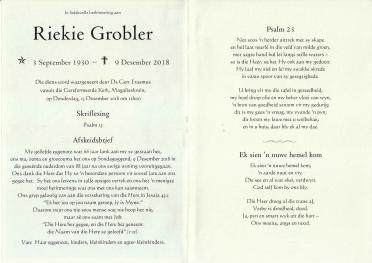GROBLER-Riekie-1930-2018-F-02