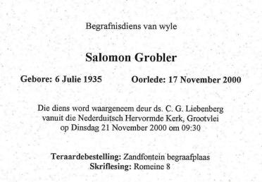 GROBLER-Salomon-1935-2000-F
