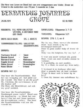 GROVÉ-Bernardus-Johannes-1911-1989-M