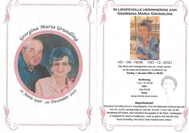 GRUNDLINGH-Georgina-Maria-Nn-Georgina.Gina-1936-2021-F