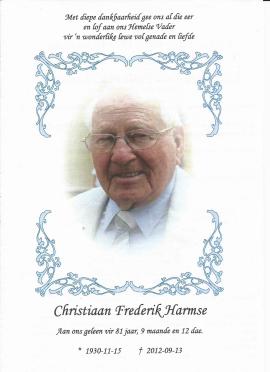 HARMSE-Christiaan-Frederik-1930-2012-M