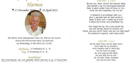 HARMSE-Willem-Josephus-Jacobus-Petrus-Nn-Willie-1918-2012-M
