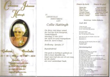 HATTINGH-Catharina-Johanna-1931-2010-F