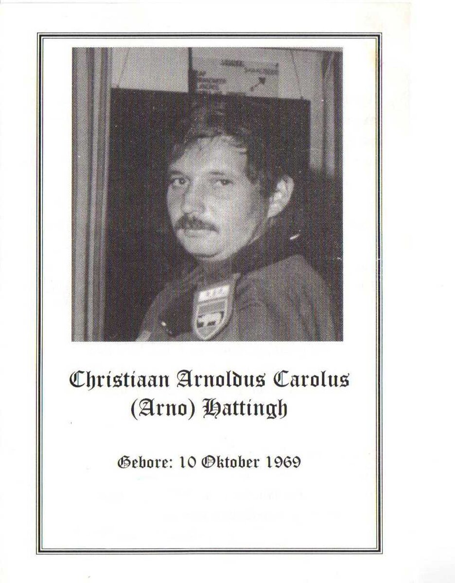 HATTINGH-Christiaan-Arnoldus-Carolus-Nn-Arno-1969-1997-M_1