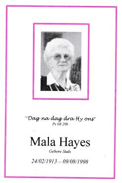 HAYES-Maria-Magdalena-nee-Stals-1913-1998-F_1