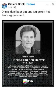 HEEVER-VAN-DEN-Christo-1958-2025-DemocraticAlliance-M-01