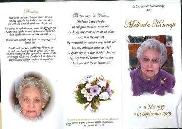 HENNOP-Malinda-Mathilda-Nn-Malinda-1935-2015-F