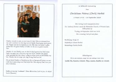 HERBST-Christiaan-Petrus-Nn-Chris.Boetie.Spokie.Katvis-1972-2023-M_2