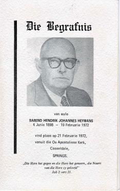 HEYMANS-Barend-Hendrik-Johannes-1898-1972-M