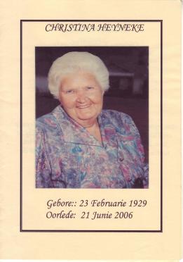 HEYNEKE-Christina-1929-2006-F