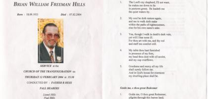 HILLS-Brian-William-Freeman-1933-2004-M