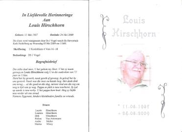 HIRSCHHORN-Louis-1937-2009-M