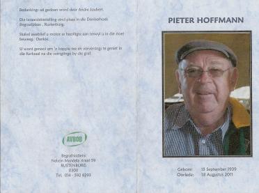 HOFFMAN-Pieter-1939-2011-M