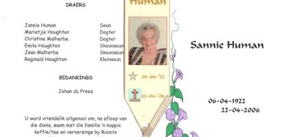 HUMAN-Sannie-1922-2006-F