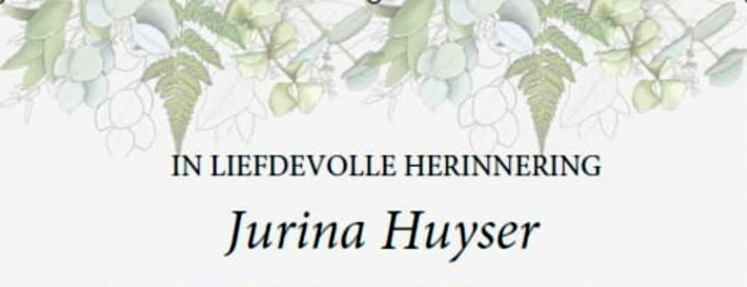 HUYSER-Jurina-1944-2025-F-13