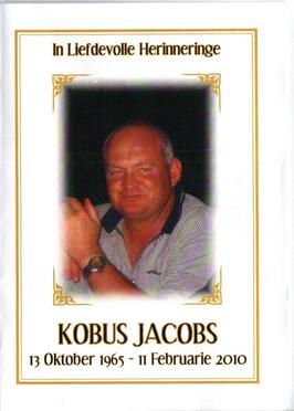 JACOBS-Jacobus-Alwyn-Nn-Kobus-1965-2010-M