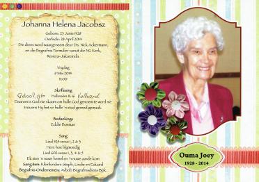 JACOBSZ-Johanna-Helena-Nn-Joey-1928-2014-F