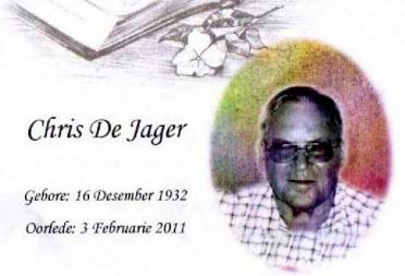 JAGER-DE-Christiaan-Jacobus-Nn-Chris-1932-2011-M